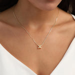 Load image into Gallery viewer, Bubble Initial Necklaces Dainty Gold Letter Necklace 14K Gold Plated Cute Name Choker Necklaces for Women Trendy Gold Personalized Jewelry Gift for Women