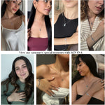 Load image into Gallery viewer, AGVANA August Birthstone Jewelry Peridot Necklace for Women Sterling Silver Rose Flower Heart Pendant Necklace Fine Jewelry Anniversary Birthday Gifts for Women Mom Wife Lady Her