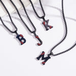 Load image into Gallery viewer, Stainless Steel Necklace for Women - Initial H Pendant Dainty Choker, Charm Ball Chain Non Tarnish Hypoallergenic, Personalized Birthday Gifts Trendy Jewelry