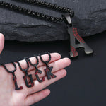 Load image into Gallery viewer, Stainless Steel Necklace for Women - Initial H Pendant Dainty Choker, Charm Ball Chain Non Tarnish Hypoallergenic, Personalized Birthday Gifts Trendy Jewelry