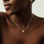 Load image into Gallery viewer, Bubble Initial Necklaces Dainty Gold Letter Necklace 14K Gold Plated Cute Name Choker Necklaces for Women Trendy Gold Personalized Jewelry Gift for Women