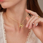 Load image into Gallery viewer, Bubble Letter Necklace for Women, Silver Plated Balloon Initial Letter Pendant Necklace Dainty Charm Initial Necklaces for Women Trendy Chunky Custom Name Necklace Silver Jewelry
