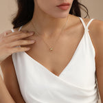 Load image into Gallery viewer, Bubble Initial Necklaces Dainty Gold Letter Necklace 14K Gold Plated Cute Name Choker Necklaces for Women Trendy Gold Personalized Jewelry Gift for Women
