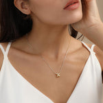 Load image into Gallery viewer, Bubble Initial Necklaces Dainty Gold Letter Necklace 14K Gold Plated Cute Name Choker Necklaces for Women Trendy Gold Personalized Jewelry Gift for Women
