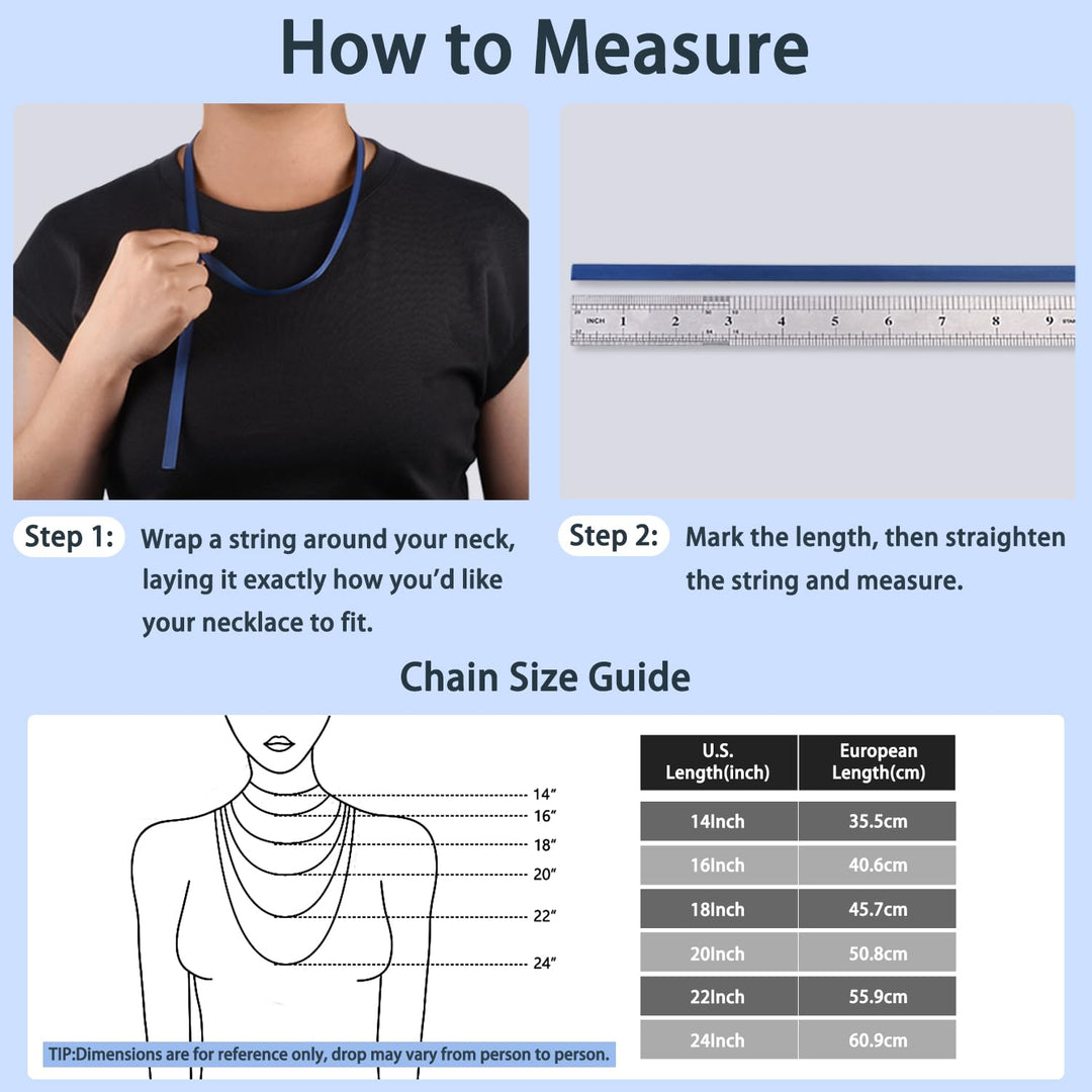 Silver Chain Necklace for Men, 3.5mm Cuban Link Chain for Men Women Stainless Steel Chain Sturdy Men's Chain Necklaces 18 Inch