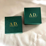 Load image into Gallery viewer, A D. 18 K Gold Plated Love Bangle Bracelet Set Stackable Cubic Zirconia Chain Bracelet Stainless Steel Chain Gold Bangle Bracelets for Women (3 Sets(Tennis,Bangle))
